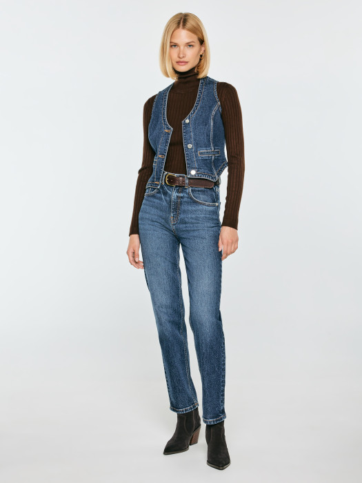 Dámska bunda jeans LILU 508